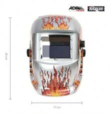 Protective Equipment - Silver Flames - View 2