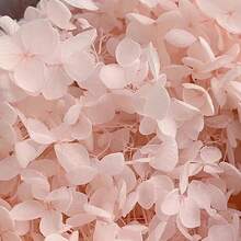 1 Box Baby Pink Artificial Faux Hydrangeas, DIY Craft Floral Supplies For Candles, Wedding & Christmas Decor - Baby Pink - View 6