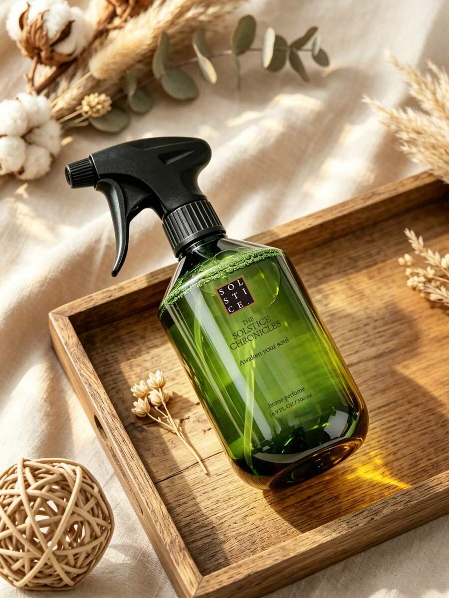 SOLSTICE CHRONICLES Home Fragrance Diffuser Spray The Ritual Of Jing - Sacred Lotus & Jujube Air Freshener - Soothing And Relaxing Indoor Fragrance, Bringing A Unique Fragrance Experience - 500ml - one-size - View 1