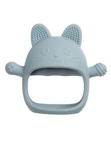 1pc Cute Silicone Baby Teether Wrist Teething Toy With Textured Massage Nubs Anti-Drop Infant Teether Baby Shower Gift For 0-12 Months Babies - 多色 - 查看 17