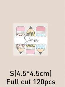 LICVIC Stiker Nama Pensil Kustom, Stiker Ponsel yang Dipersonalisasi, Label Nama Lucu, Stiker Laptop Nama Kustom, Hadiah Ulang Tahun dan Natal yang Dapat Disesuaikan - Gaya A - View 19