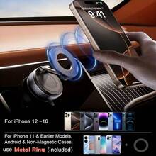 New Vacuum Magnetic Nano Adhesive Phone Holder, Portable Travel Car Mount, Foldable Adjustable Angle 360° Dual-Sided Suction, Compatible With Phones And Tablets, Support Stand, Mother's Day Holiday Gift - Multiple Styles - View 11