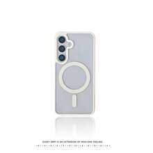 透明極簡親膚感手機殼，適用於 Galaxy S22 22 23 24 Plus 25 25 Plus 26 26 Plus 26 Ultra - 白色 - 查看 2