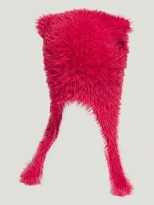 Adidas Originals Unisex NEWY BEANIE Cute Ribbon Knitted Hat KH0286 - Pink - View 4