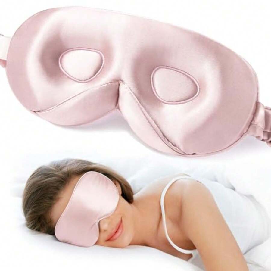 Silk Eye Mask/Eye Pillow - 彩色 - 查看 1