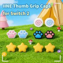 Cute Game-Themed Silicone Joystick Caps For Switch 2/Ns2/ For Switch2 - Vibrant Animal & Character Designs, Durable Joypad Thumb Rocker Covers, Non-Slip Grip, Easy To Clean, Gaming Additions, Playful Design, Smooth - View 6