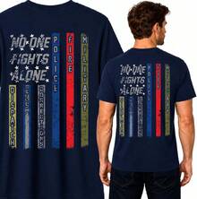 Women T-Shirts - 海軍 - 查看 1