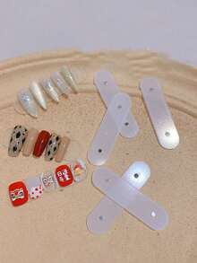 1/3/5 Nail Display Boards, Suitable For Nail Salons - Clear - View 2