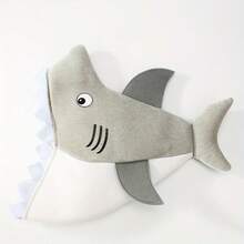 1pc Halloween Shark Costume Hat, Adult Party Hat, Suitable For Birthday Party, Thanksgiving, Christmas, Costume Party - View 6
