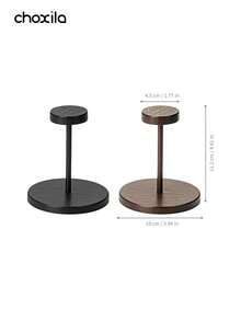 choxila 1pc Walnut Color Paper Cup Holder, Tall Horizontal Storage Rack - Paper Cup Holder - View 5