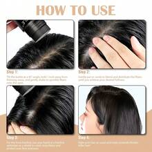 Goiple 27.5g Natural Hair Fiber, Hair Color Powder, Fill Hairline And Temples, Invisible Sweat-Resistant Long-Lasting - Multicolor - View 11