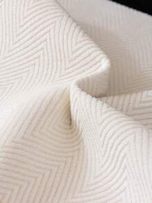 1pc Solid Color Jacquard Chenille Textured Sofa Cushion, Modern Minimalist Cream Style Sofa Cover, Non-Slip, Wear-Resistant, Anti-Scratch, Anti-Shedding, Anti-Dirt, Easy To Clean, Pet-Friendly, Breathable, Skin-Friendly, Machine Washable, All-Season, Full Protection For Sofa, Suitable For Study, Bedroom, Living Room, Outdoor 1-4 Person L-Shaped Sofa - White - View 8