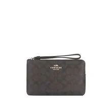 Coach Printed Ladies' Clutch Bag CZ277IMXAQ - 胡桃木色佐黑色CZ277IMXAQ - 查看 11