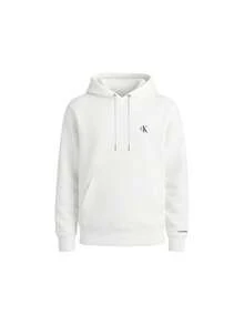 Calvin Klein [Bundle] Top Selling 3 Packs Men's Boxers + Washed Monologo Essential Men's Hoodie White - Black+White - View 3