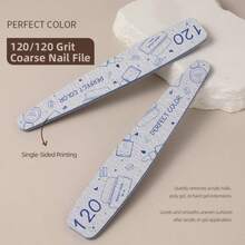 PERFECT COLOR Professional Nail File Set, Multiple Grit Options, Fast Shaping, Smooth Finish, Durable Sanding Strips, Suitable For Natural Nails, Gel Nails And Acrylic Nails, Home And Salon Use - Multicolor - View 15