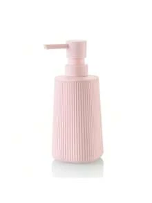1 buah Dispenser Sabun Cair Garis-garis Merah Muda, Botol Plastik Bulat Modern untuk Sabun Cuci Tangan di Kamar Mandi dan Sabun Cuci Piring di Dapur, Dekorasi Rumah, Dekorasi Kamar Mandi, Dekorasi Musim Gugur, Kembali ke Sekolah - Berwarna merah muda - View 8