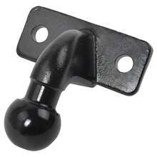 50mm Tow Ball For Standard Tow Bar Hitch High Reach Trailer - Black - View 5