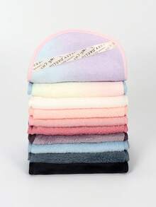 1840 Satin Ribbon Face Cleansing Cloth 1pc, Machine Washable, Reusable Cleaning Tool, Suitable For Face Washing, Cleansing, Makeup Removal, All Skin Types - Multicolor - View 6