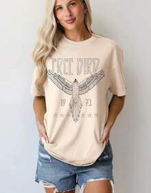 Women T-Shirts - 深綠色 F - 查看 4