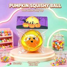 Mainan Remas Halloween Terlaris, Bola Squishy Lembut yang Menyenangkan untuk Meredakan Stres, Tekstur Maltosa dengan Daya Pantul Lambat, Mainan Dekompresi Kreatif, Cocok untuk Anak-Anak dan Remaja - MultiWarna - View 3