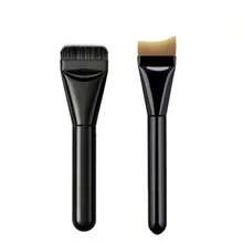 1pc Flat Foundation Brush, Dense Soft Bristles Makeup Brush, Suitable For Liquid/Cream Foundation, Seamless Blending, Foundation Application, Daily Makeup Beauty Tool - Multicolor - View 10