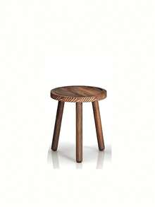 Indoor Wooden Plant Support Stand, Suitable For 6-11 Inch (Approx. 15.2-28cm) Flower Pots Single Plant Support, Mid-Century Modern Style Plant Stool, Suitable For Large Plants, Perfect For Living Room, Balcony, Office - Multicolor - View 11