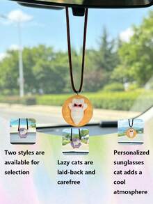 1PC Creative Lazy Cat Sofa Hanging Ornament Decor - Pendant - View 2