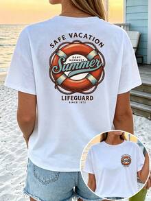 Women T-Shirts - White - View 7
