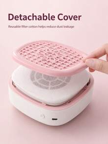 Entry-Level Portable Nail Dust Collector, Powerful Vacuum Fan With Reusable Filter, Suitable For Acrylic Nail Polishing, Salon, Home And Training, Ideal For Beginners, Nail Artists, DIY Enthusiasts, Valentine's Day, Mother's Day Gift - Multicolor - View 5