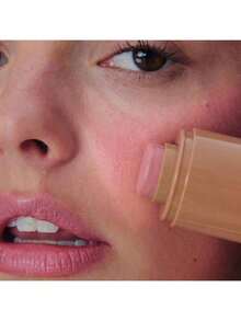 Haileyskin New Powder Blush Stick Piggy/Freckle Dual-Use Lip & Cheek Powder Blush (Randomly Shipped, Available In Text And No-Text Styles) - Multicolor - View 5