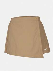 Nike 女款 AS W NSW SKORT 運動裙褲 IR1649-297 - 棕色 - 查看 1