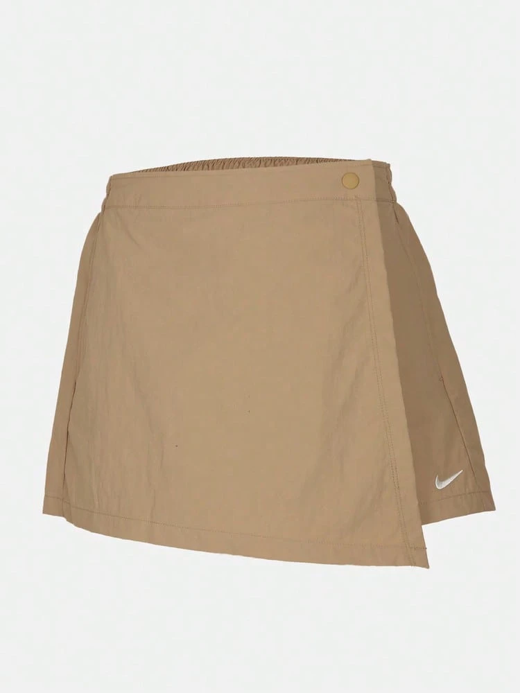 Nike 女款 AS W NSW SKORT 運動裙褲 IR1649-297 - 棕色 - 查看 1