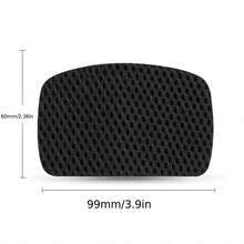 2pcs Sports Shoe Repair Patches, Mesh Hole Repair, Peel And Stick, Waterproof, Wear-Resistant, Washable, Non-Detachable, Invisible Heel Patch - A - View 2