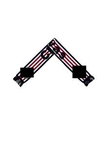 Men Scarves Set - Red and White - View 4