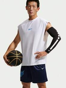 Nike Men's AS M NK DF SL TOP STREET Tank Top Sports Vest IW1202-100 - White - View 4