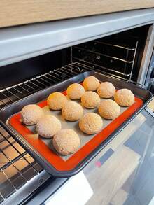 1 Or 2 Silicone Baking Mats, Reusable, Non-Stick, Heat-Resistant Baking Mats, Suitable For Oven, Can Be Used For Baking Cookies, Pastries, Bread, Buns, Fondant, Etc. Size 30*20*0.4 - View 6