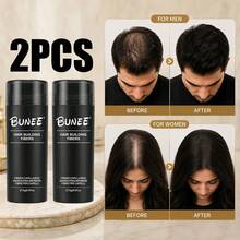 2 pcs Bubuk Serat Rambut, Mengisi Garis Rambut, Menutupi Uban, Perawatan Rambut Tak Terlihat, Perawatan Rambut Sehari-hari - MultiWarna - View 1