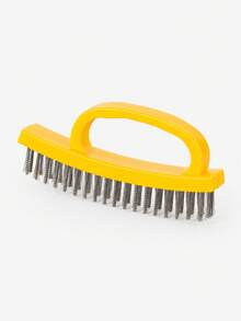 Stainless Steel Wire Brush Rust Removal Tool, Heavy Duty Metal Cleaning Brush, Suitable For Kitchen Grease, BBQ Grill, Range Hood, Floor Scrubbing, Multi-Functional Durable Cleaning Accessory - Multiple Styles - View 4