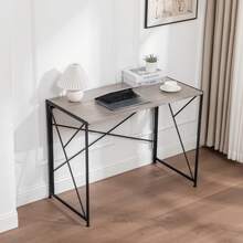 Natural Folding Desk – Perfect For Small Spaces - Alami - View 2