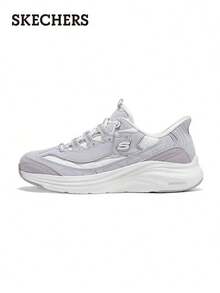 Skechers 斯凱奇 D'LITES系列復古拼接老爹鞋熊貓鞋運動休閒鞋 - 淡紫色 - 查看 3