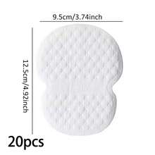20-Piece Two-In-One Disposable Underarm And Underwear Moisture-Absorbing Pad. Ultra-Thin, Invisible And Breathable Pad. All-Day Comfortable And Refreshing Design. Suitable For Both Men And Women. Essential For Daily Work. - White - View 11