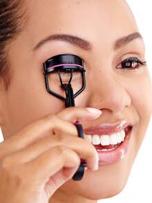 400/10/30/60pcs.Pcs. Eyelash Curler, Pen Core Pad, Soft Curling Iron Replacement Pen Core Pad, Suitable For Universal Eyelashes. - Hot Pink - View 5
