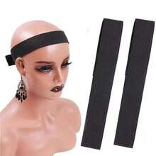 Set Pemula Wig Lace Front 7pcs, Karet Elastis Lace Melt, Pita Pinggiran dengan Penutup Wig, Pisau Cukur Alis, Pinset, Sikat Pinggiran, Ikat Kepala Penjepit Wig, Gunting Mini - View 6