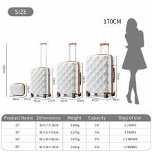 Suitcases - Milky - View 3