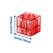 35/70 PCS Magnetic Stacking Cubes, Suitable For Children, Sensory And Montessori Educational Toys Large Magnetic Building Blocks, 0.98 Inch Magnetic Stacking Cubes, Suitable For Children, Sensory And Montessori Toys, Suitable For 3 Years Old Boys And Girls (Random Color) - Multicolor - View 6