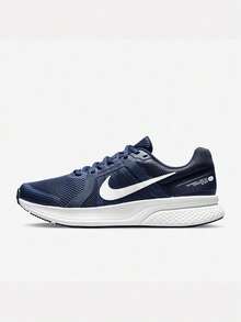 Men's NIKE RUN SWIFT 2 Running Shoes Low-Top CU3517-400 - Navy Blue - View 1