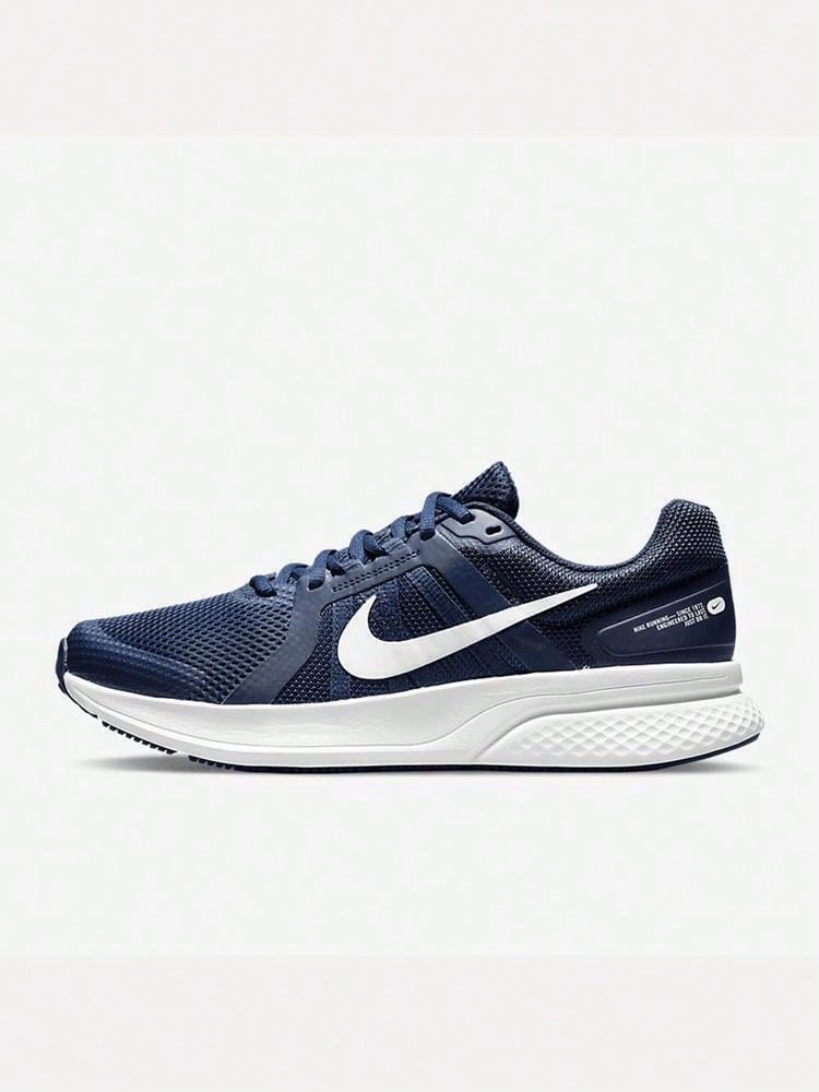 Men's NIKE RUN SWIFT 2 Running Shoes Low-Top CU3517-400 - Navy Blue - View 1