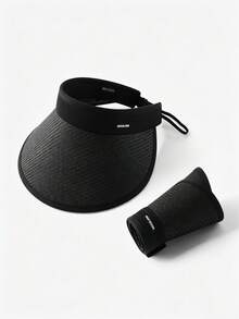 1 Stück Damen-Strohhut zum Rollen - Unisex Sommer-Sonnenhut, verstellbare Krempe, faltbar, geeignet für Strand, Golf, Sport, Angeln, Laufen, Reisen und andere Anlässe, Hüte, Hüte für Frauen, Sonnenhüte für Frauen, Strandhut - mehrfarbig - Übersicht 5