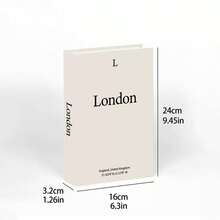 2/3pcs Home Fashion Faux Book Decor, Luxury Decorative Books, Living Room Decor, Home Decor, Coffee Table Books, Modern Fashion Decorative Books, Stackable Display Books, Hotel Decor, Gift - Decor Book - View 7