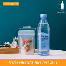 50/100入 雙面 0.18/0.2mm 厚可重複密封防潮塑膠袋，適用派對食物儲存、糖果、零食、文具、珠寶、髮飾、居家、商用、節日派對用品 - Frosted - 查看 53